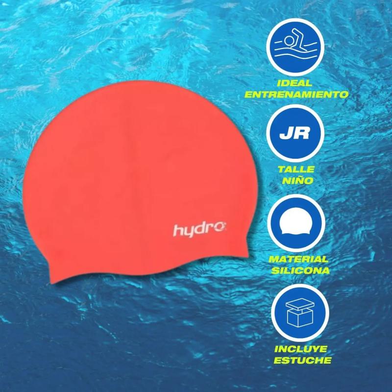 Gorro Natación Hydro Junior Silicona