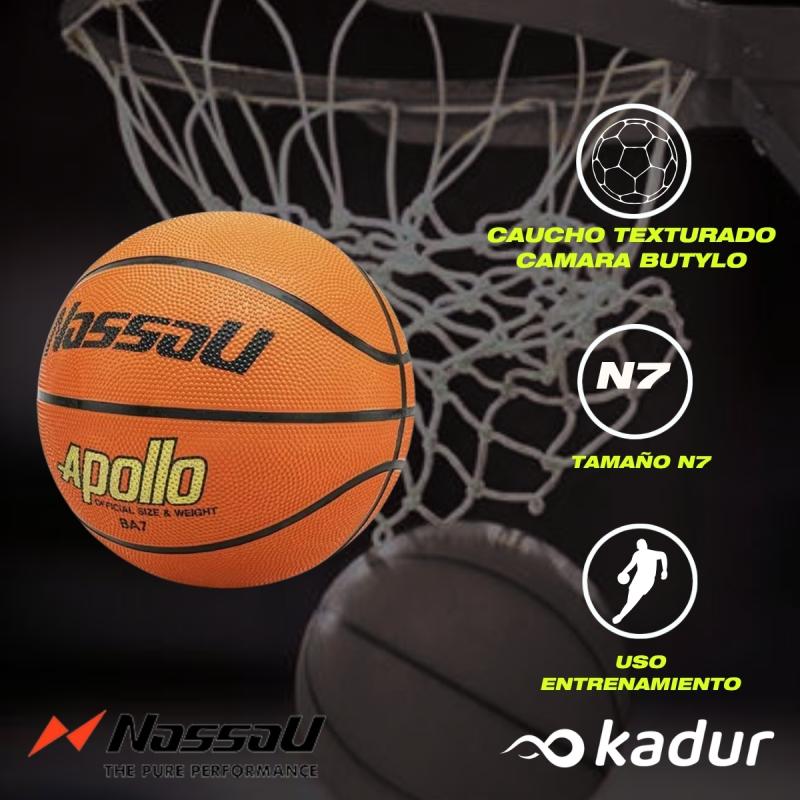 Pelota Basquet Nassau Apollo N°7