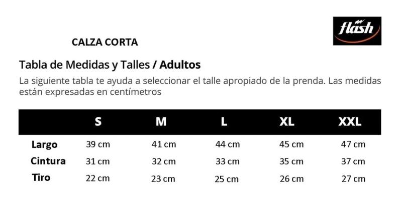 Calza Corta Flash Spandex