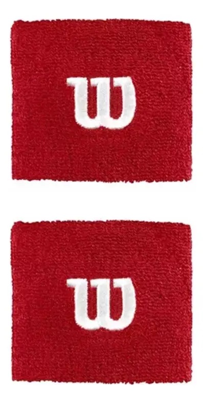Muñequera Tenis Wilson Wristband Doble