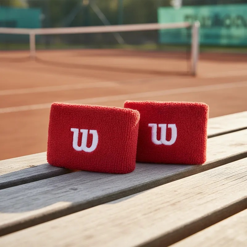 Muñequera Tenis Wilson Wristband Doble