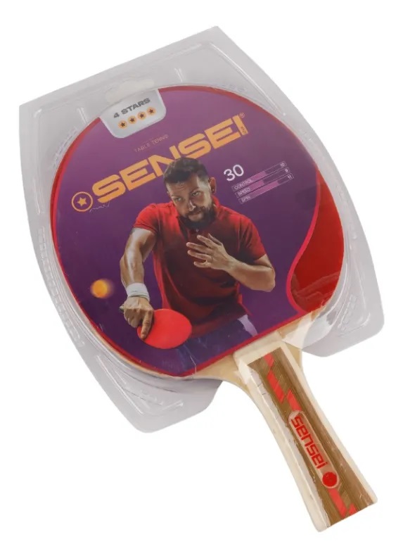 Paleta Ping Pong Sensei 4 Estrellas