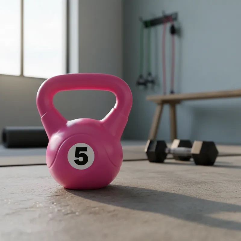 Pesa Rusa Kettlebell Kadur 5kg PVC
