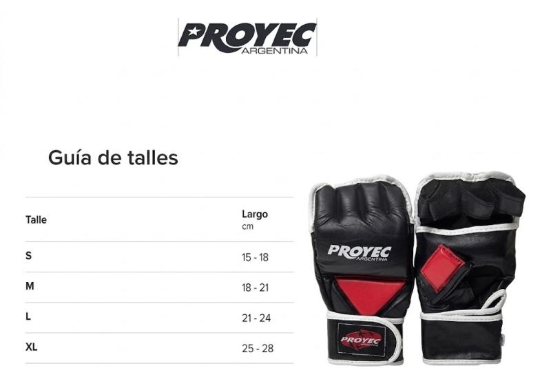 Guantes Proyec MMA 303