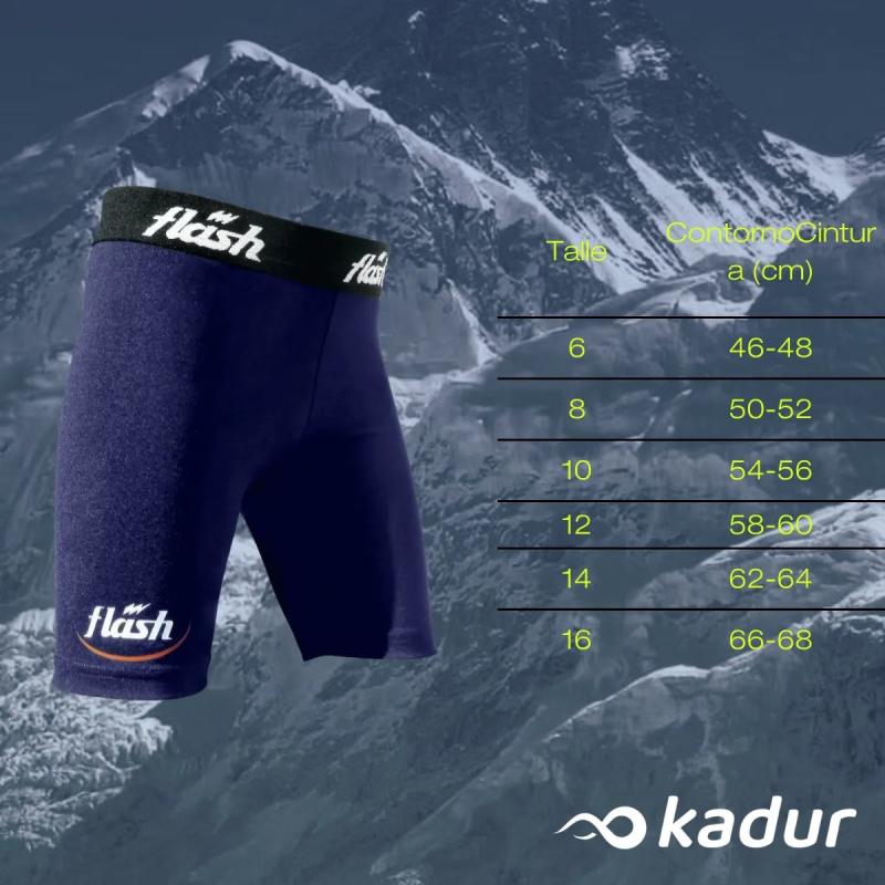 Calza Corta Flash Spandex Infantil