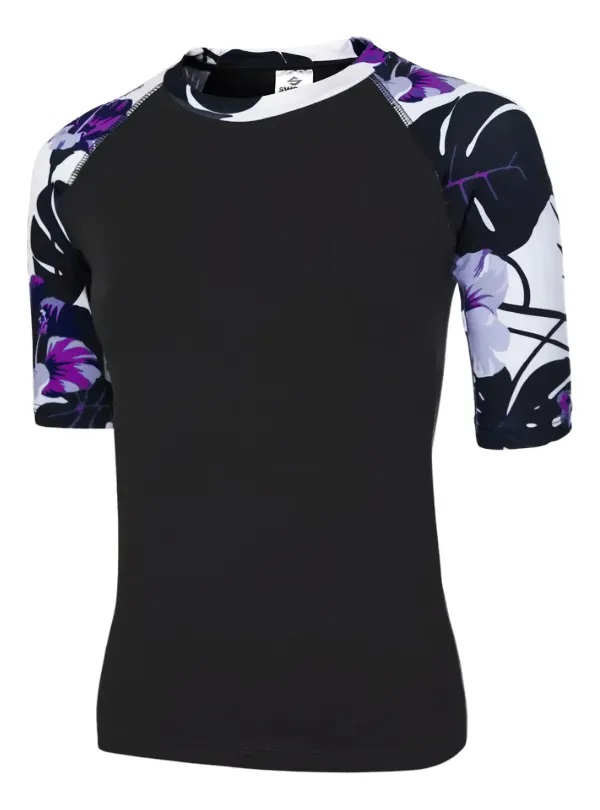 Remera Proteccion Solar Swear Uv Femenina Manga Corta Deportiva