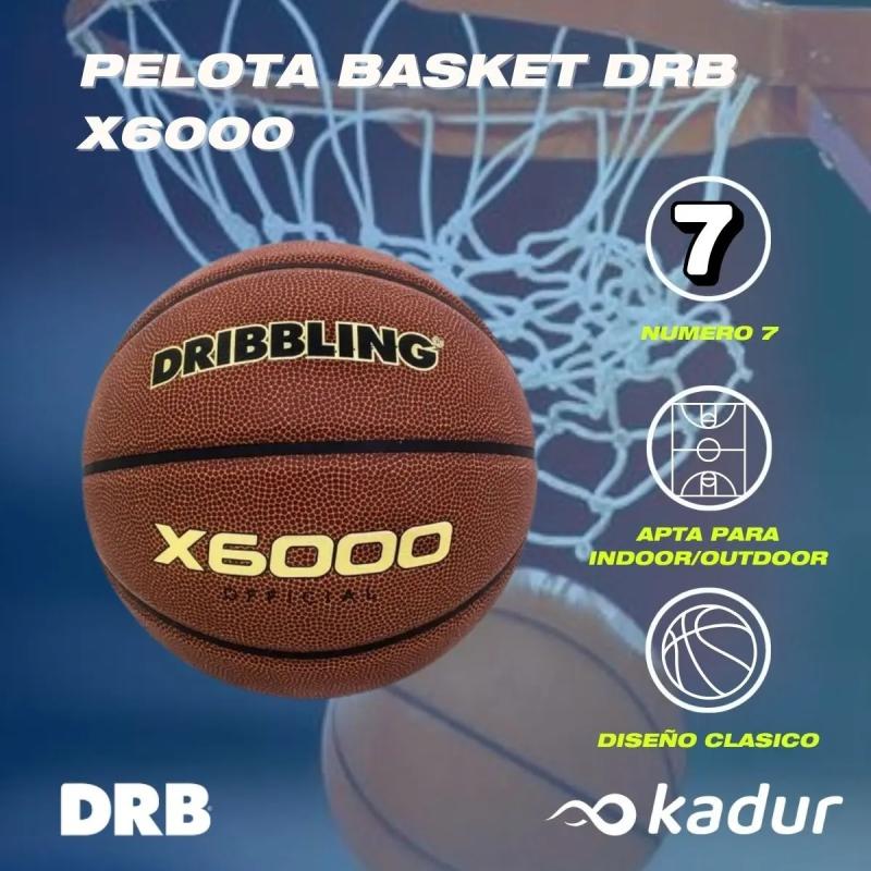 Pelota Basquet DRB X6000 N°7