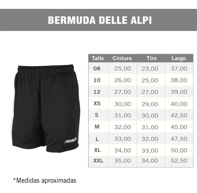 Short Deportivo Reusch Delle Alpi