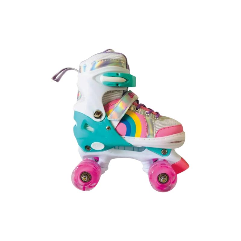 Patin Artistico Junior Luces Stemax Ajustable Regulable