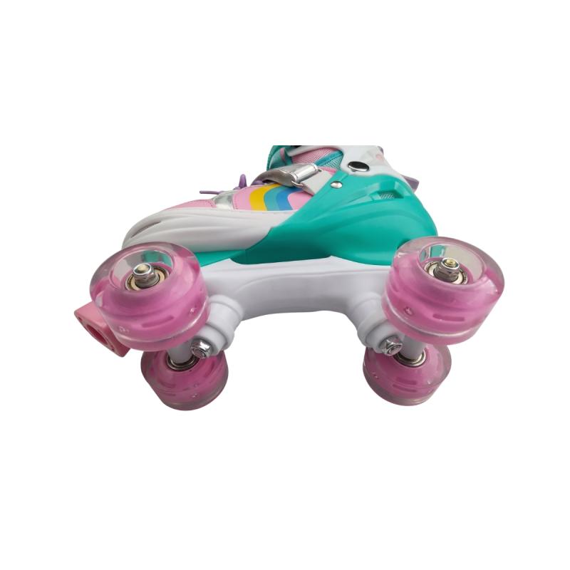 Patin Artistico Junior Luces Stemax Ajustable Regulable