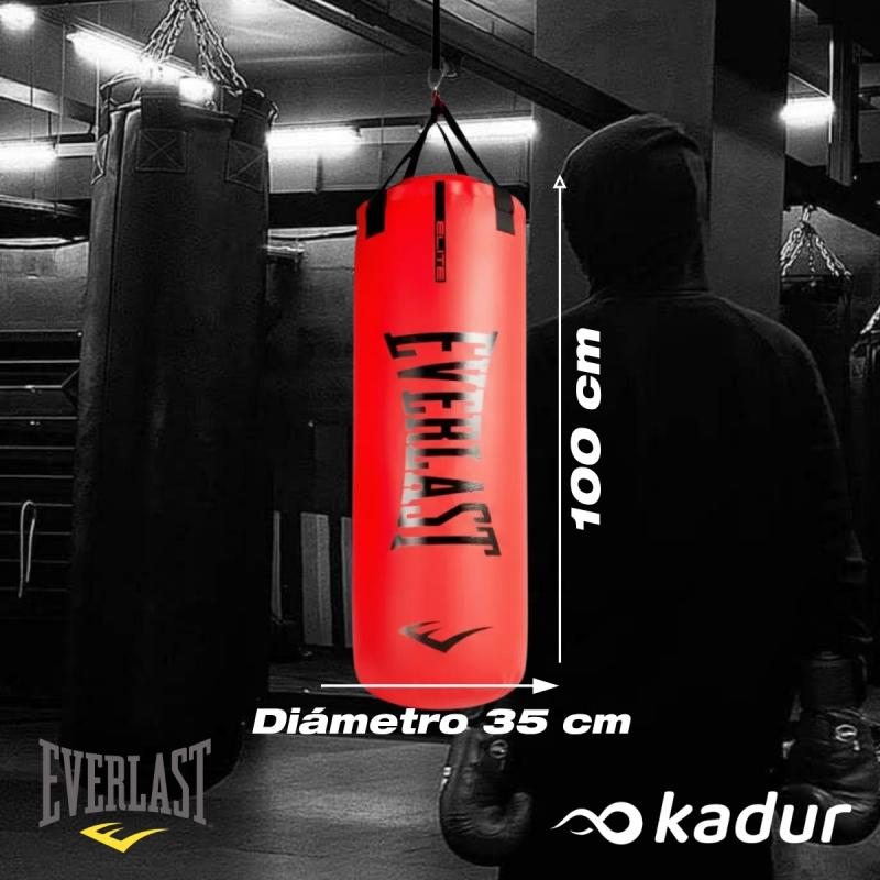 Bolsa Boxeo Everlast Shell Elite 1mts Mma 70 Libras