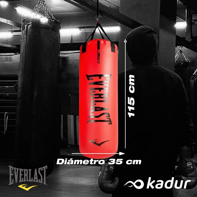 Bolsa Boxeo Everlast Shell Elite 1mts Mma 100 Libras
