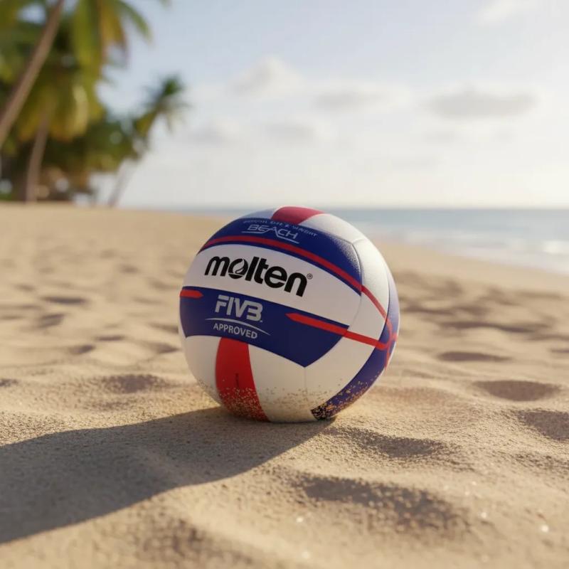 Pelota Vóley Molten Playa V5b5000 Fivb Cosida