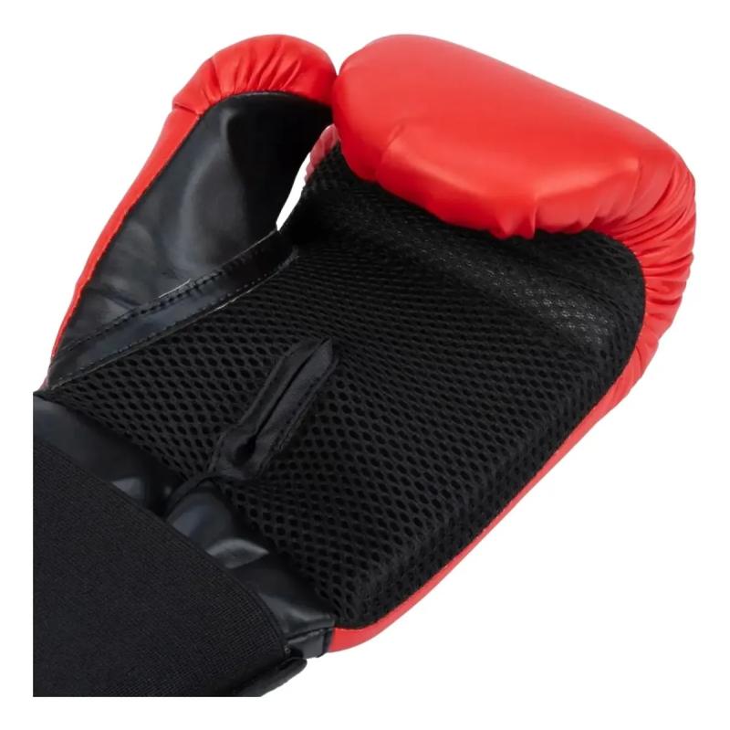 Combo Guantes Everlast Pro Style Rojo+ Bucal Everlast Negro