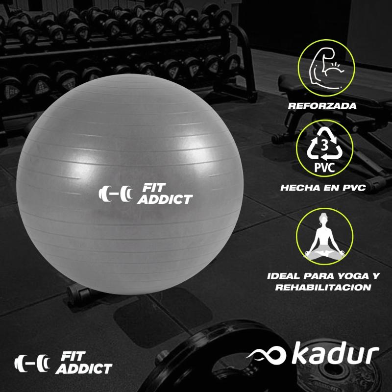 Pelota Yoga Esferodinamia Fit Addict 80 cm