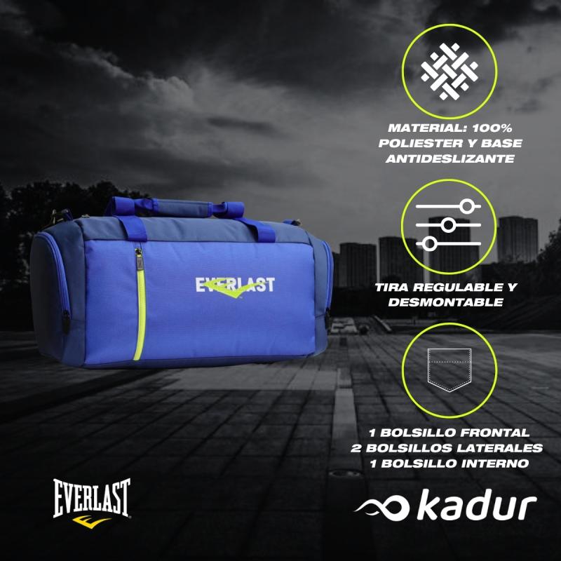 Bolso Everlast Deportivo Viajero Urbano Bolsillos 28521