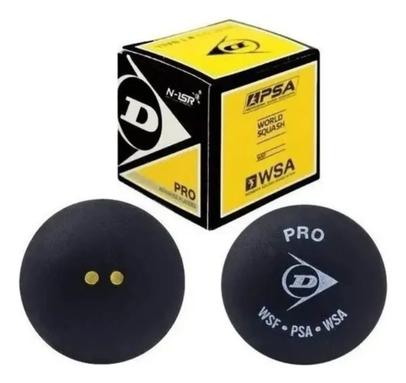 Pelota Dunlop Squash Pro 2P Amaxum