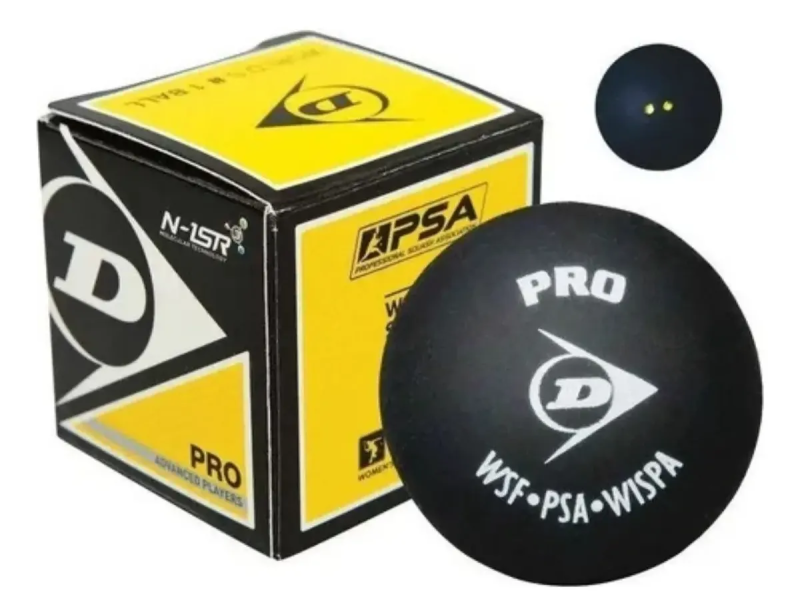 Pelota Dunlop Squash Pro 2P Amaxum