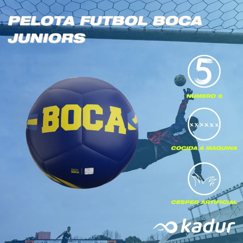 Pelota Futbol Boca Juniors Flag N°5