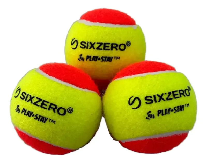 Pelota Tenis Sixzero Stage 2 Baja Presión