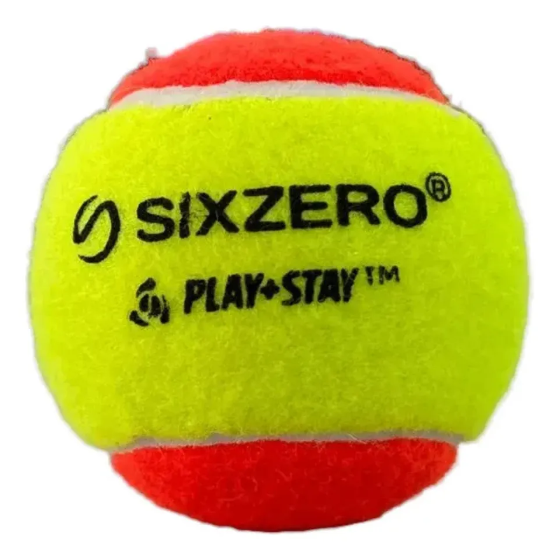 Pelota Tenis Sixzero Stage 2 Baja Presión