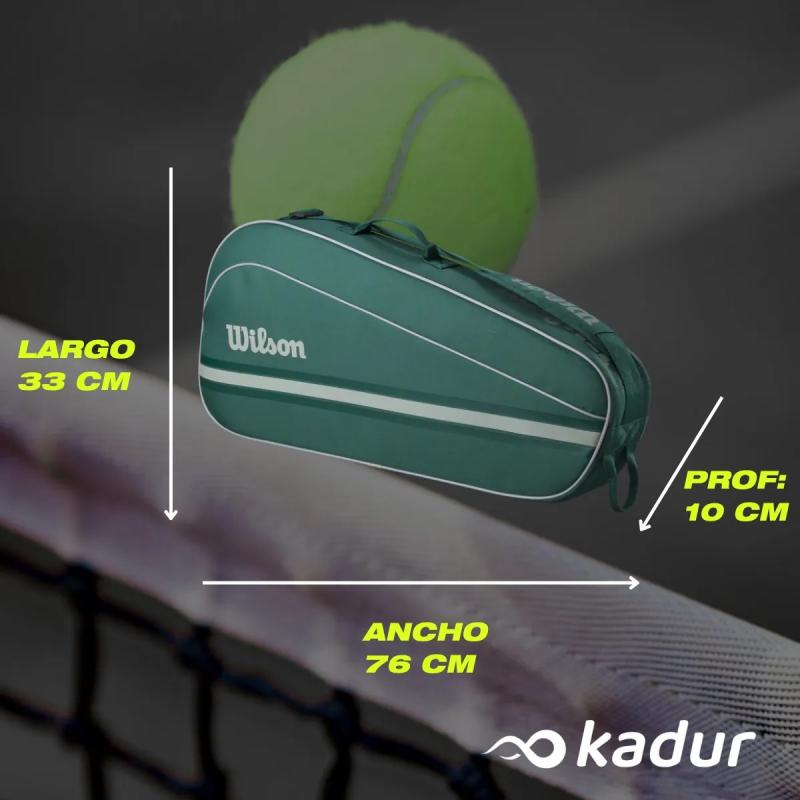Bolso Raquetero Wilson Team Racket Bag 3PK