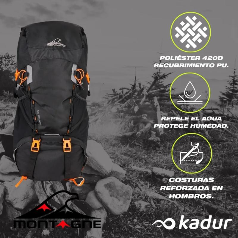 Mochila Montagne Novus 65lts
