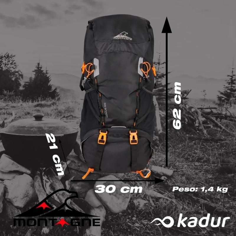 Mochila Montagne Novus 65lts