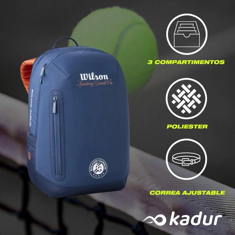 Mochila Wilson Rolang Garros 2026
