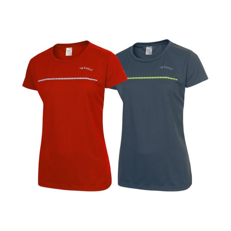 Remera Mujer Deportiva Running X2 Combo