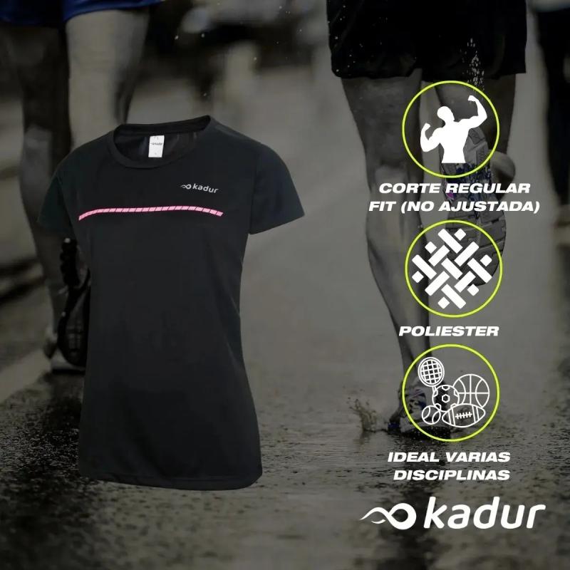 Remera Mujer Deportiva Running X2 Combo