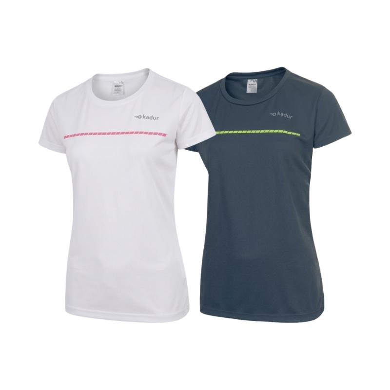 Remera Mujer Deportiva Running X2 Combo