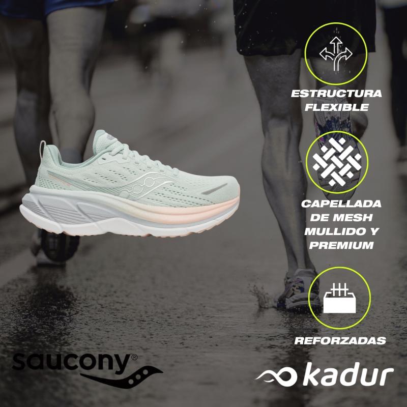 Zapatillas Saucony Mujer Hurricane 25 Running Mesh