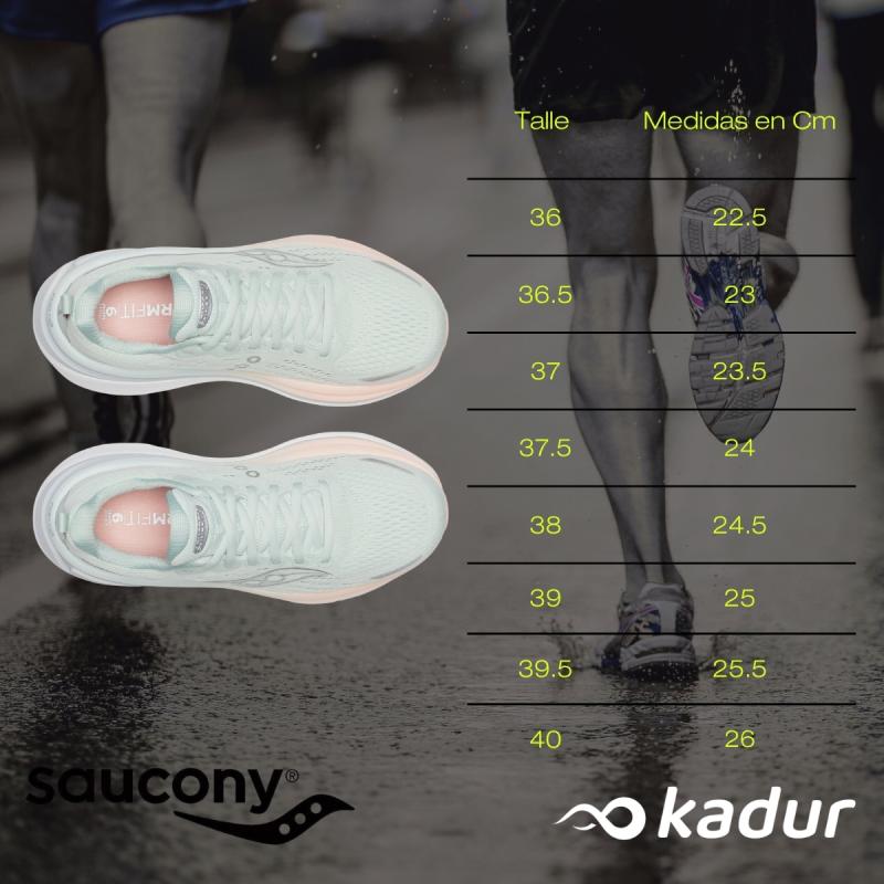Zapatillas Saucony Mujer Hurricane 25 Running Mesh