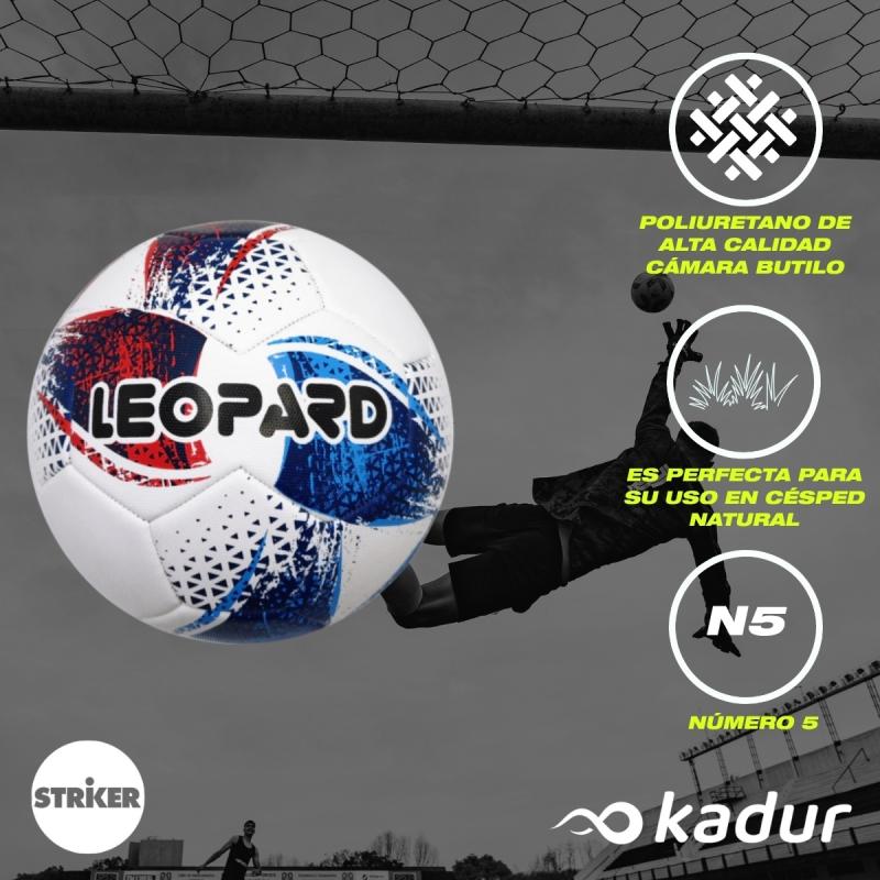 Pelota Futbol N5 Striker Leopard Cesped Natural