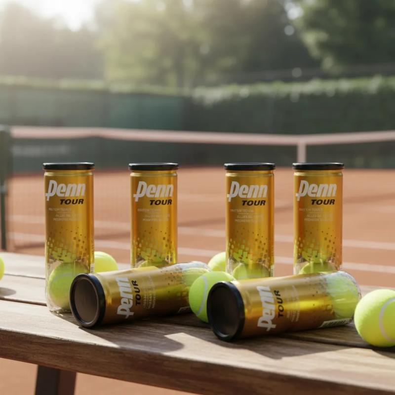 Tubo Pelotas Tenis Penn Tour x6