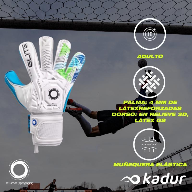 Guantes Arquero Elite Sport Aqua Futbol Profesional