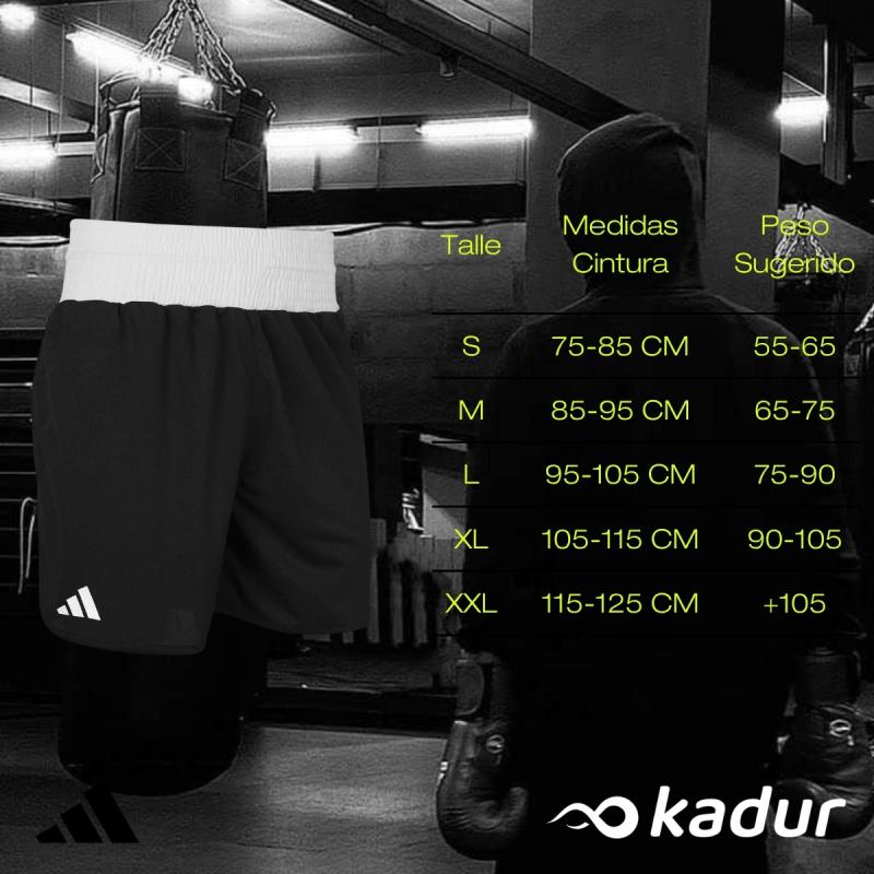 Short Adidas BX1 Hombre Boxeo Elastizado