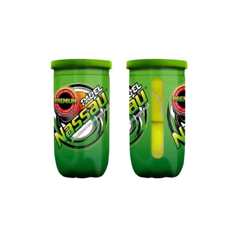 Pelotas Padel Nassau X2 Tubos 2 C/u Profesional