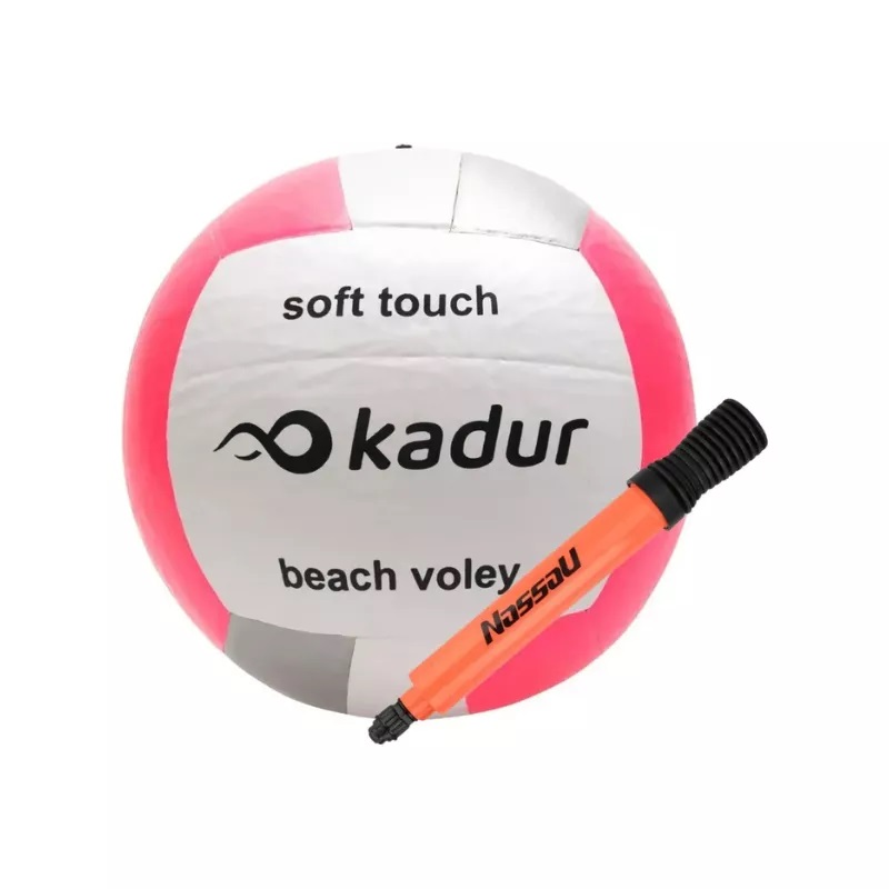 Pelota De Voley Playa Kadur Pack + Inflador Nassau