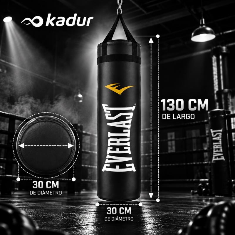 Bolsa Boxeo Everlast 1.30 mts Mma Reforzada