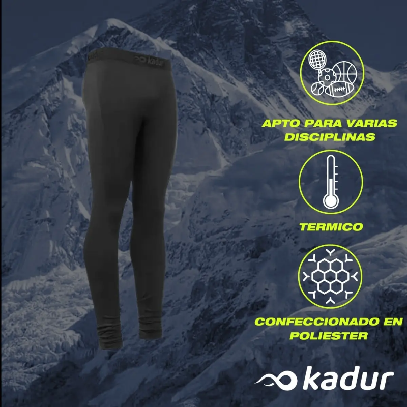 Combo Remera Manga Larga + Calza Larga Kadur