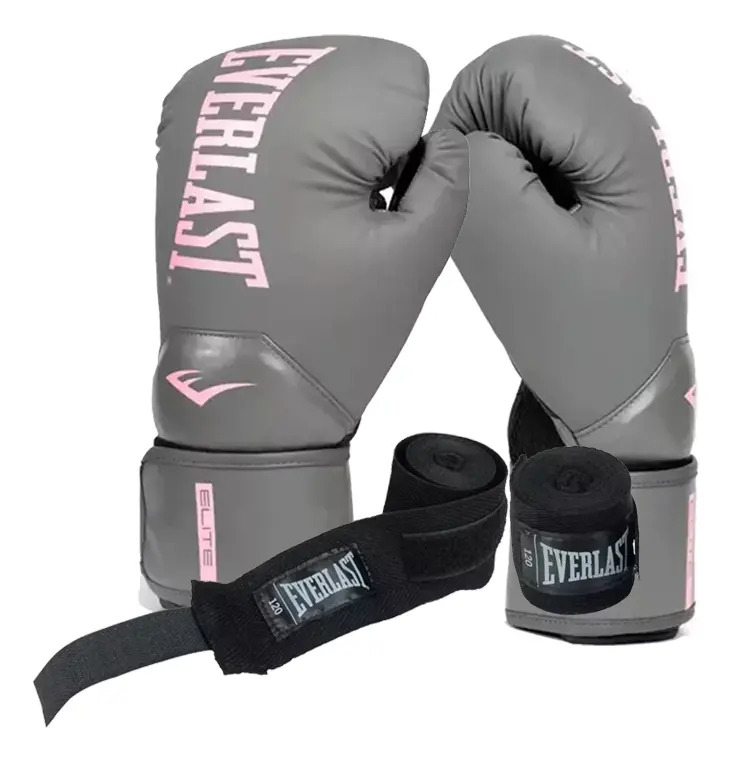 Combo Guantes Everlast Pro Style Elite + Vendas Everlast 3.05