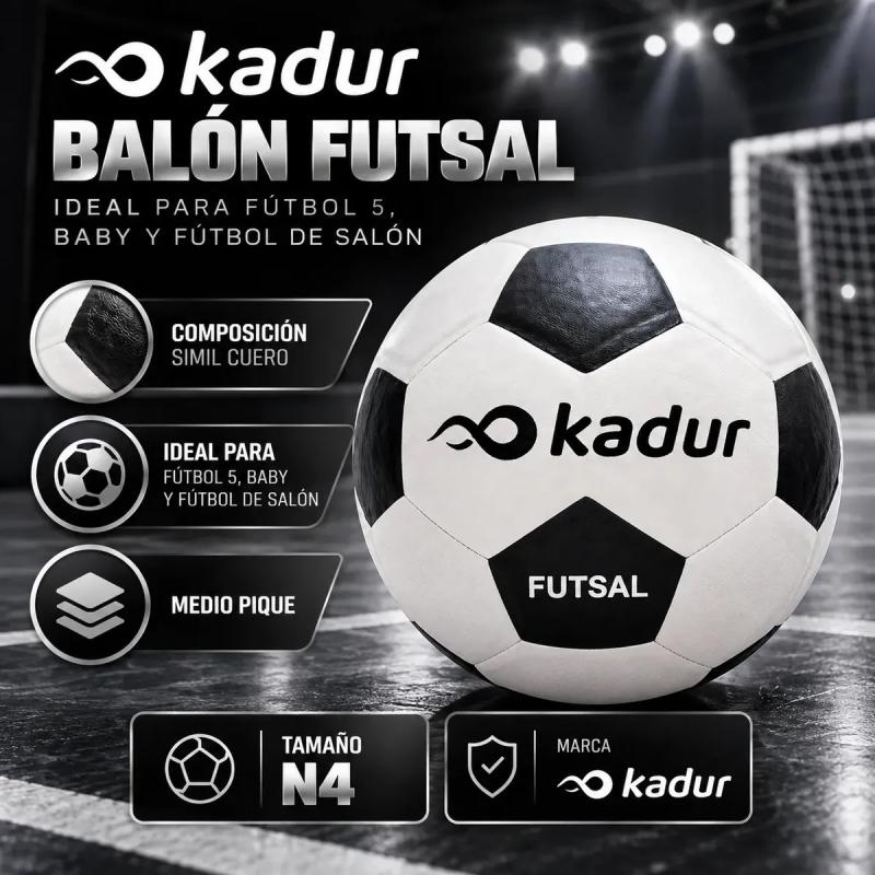 Pelotas Futsal N4 X3u Inflador Nassau Kit Futbol