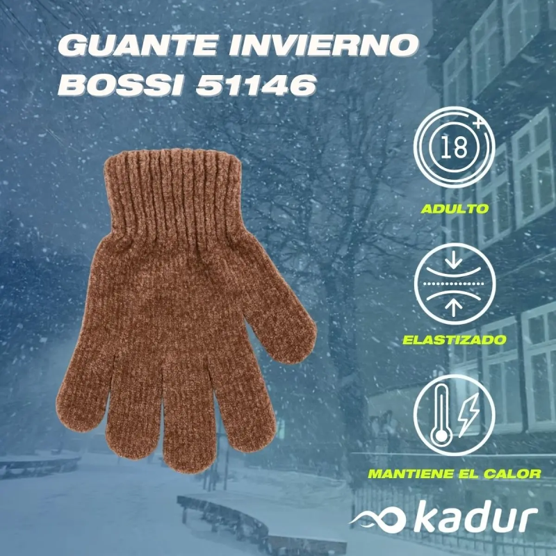 Combo Guantes Bossi + Cuello Térmico Edge