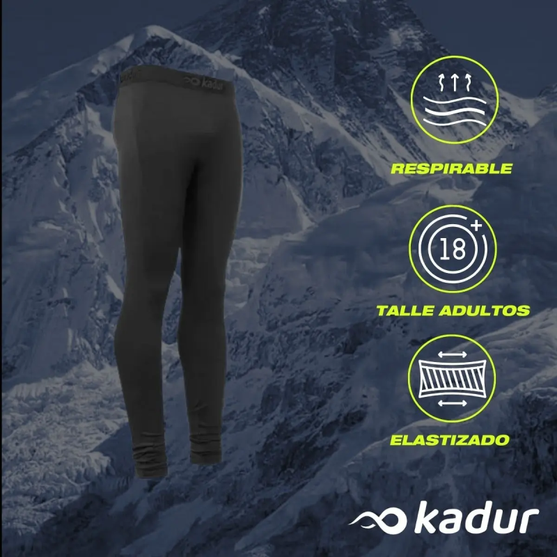 Combo Calza Larga Térmica Kadur x3