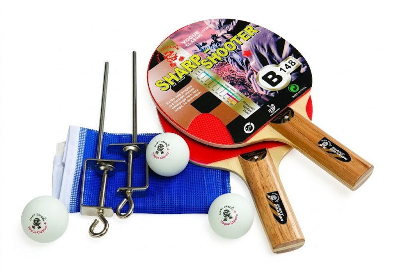 Set Ping Pong Giant Dragon Sharp Shooter + Red