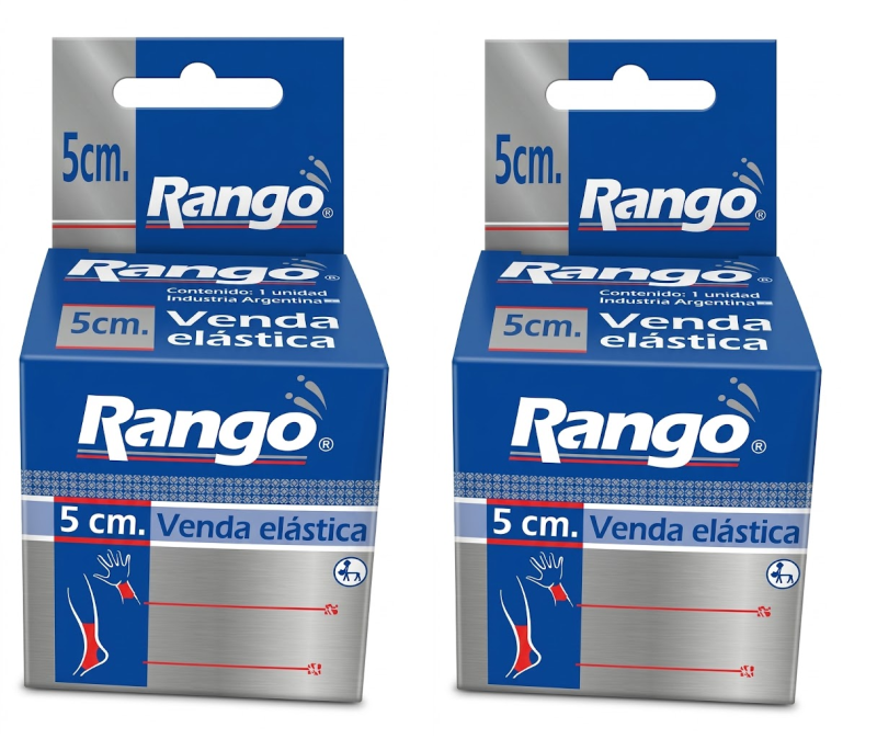 Par Vendas Elásticas Rango 5cm