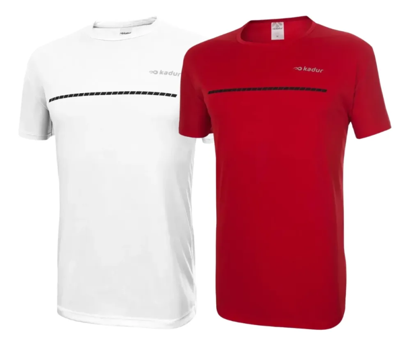 Remera Deportiva Kadur x2 Unidades