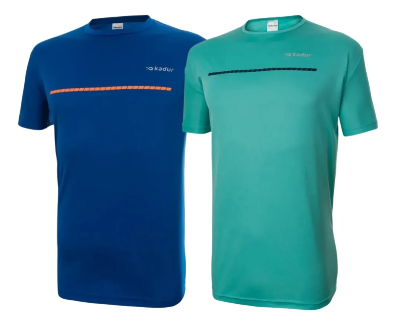 Remera Deportiva Kadur x2 Unidades